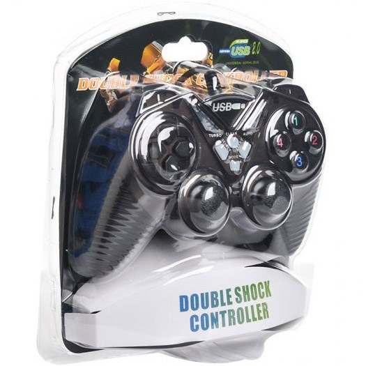 دسته بازی سیمی تک شوک دار USB-908