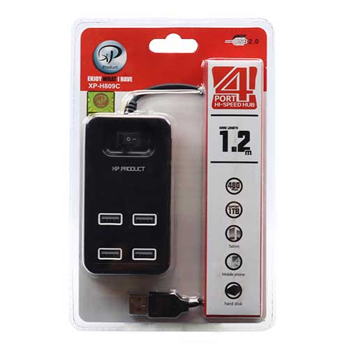 هاب 4 پورت USB برند XP 809