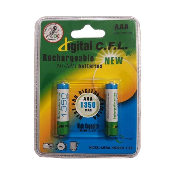 باتری نیم قلم 1350 میلی آمپر C.F.L