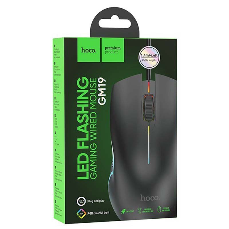 موس سیمی گیمینگ هوکو hoco مدل GM19