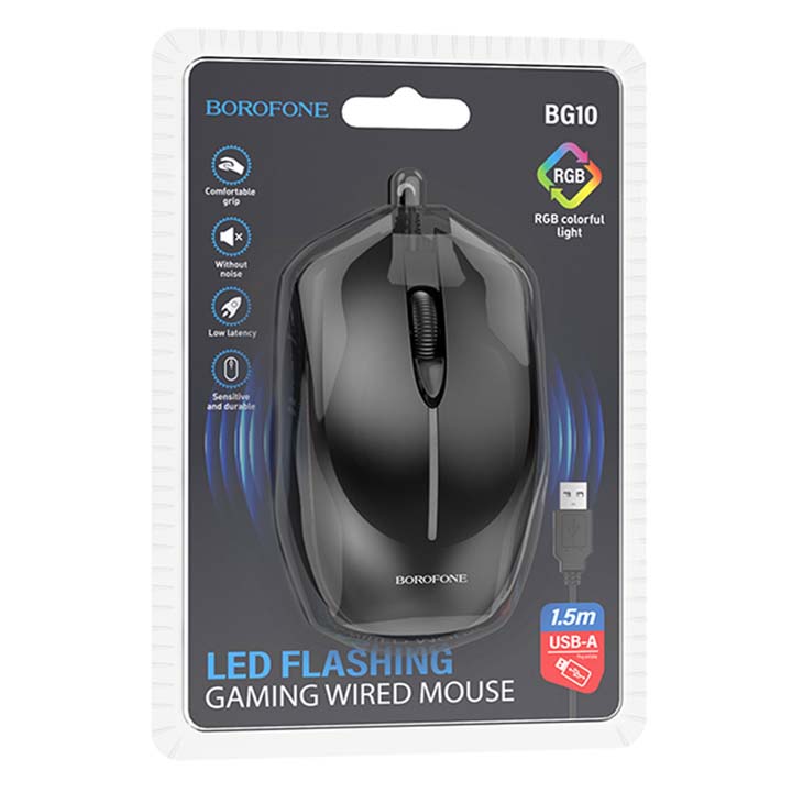 موس سیمی گیمینگ بروفون BOROFONE مدل BG10