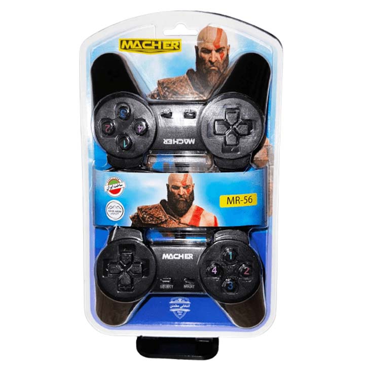 گیم پد دوبل ساده مچر MACHER مدل MR-56