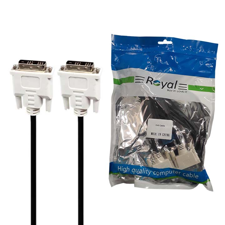 کابل DVI رویال Royal طول 1.5 متر