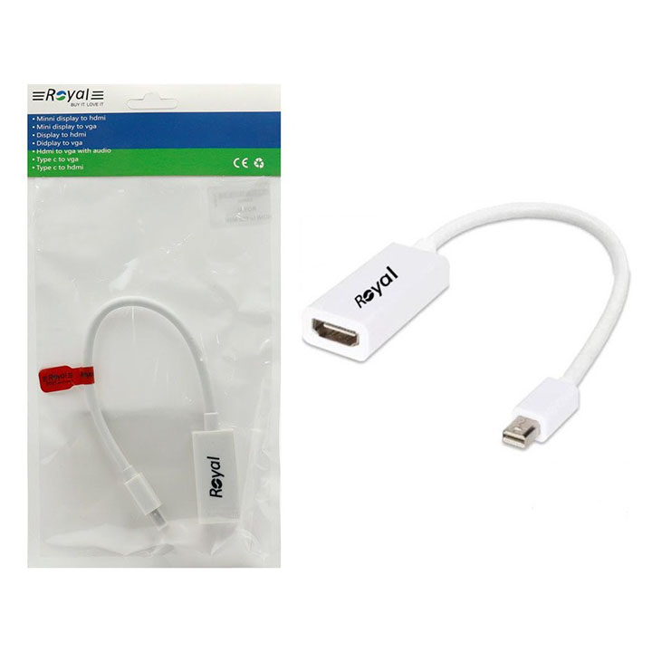 تبدیل Mini DisplayPort به HDMI رویال ROYAL