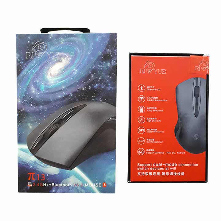 موس بلوتوثی و بی سیم ریزیو RIZYUE مدل T13
