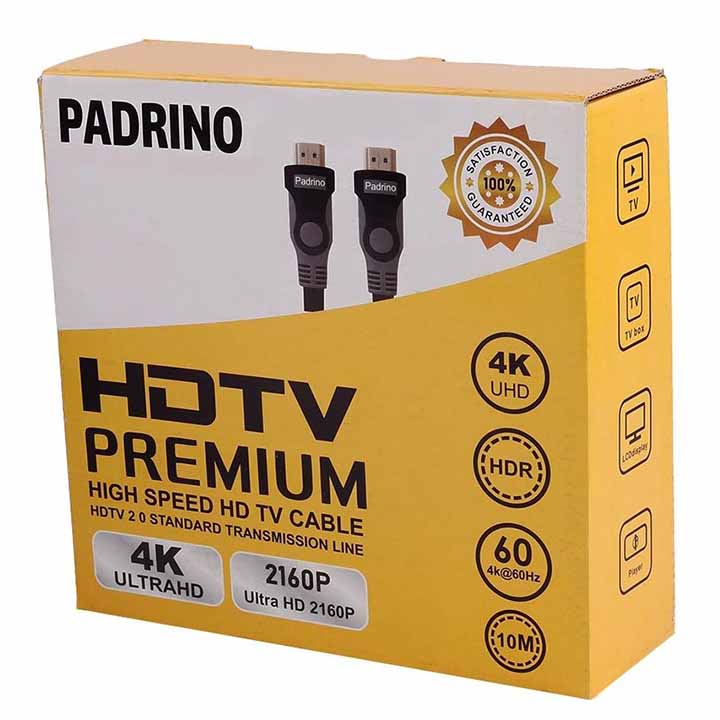 کابل HDMI 4K پادرینو PADRINO طول 10 متر