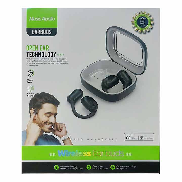 هندزفری بلوتوثی موزیک آپولو Music Apollo مدل T15