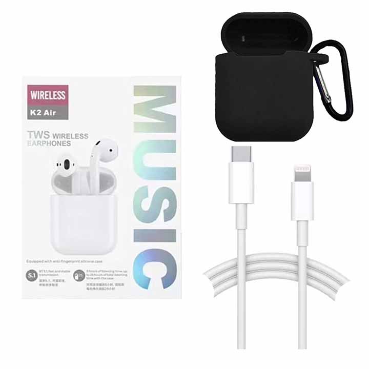 هندزفری بلوتوثی مدل K2 Air همراه با کاور محافظ