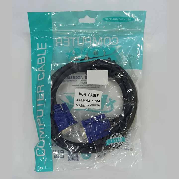 کابل VGA ایکس وکس X-VOX طول 1.5 متر