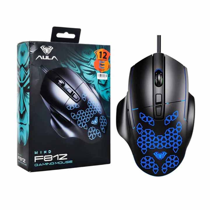 موس گیمینگ سیمی آئولا AULA مدل F812