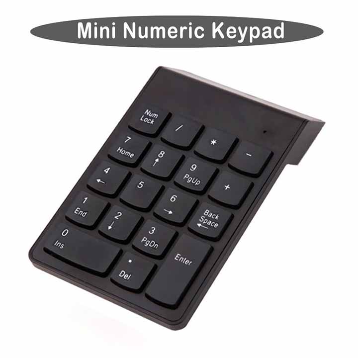 کیبورد اعداد بی سیم Mini Numeric Keypad