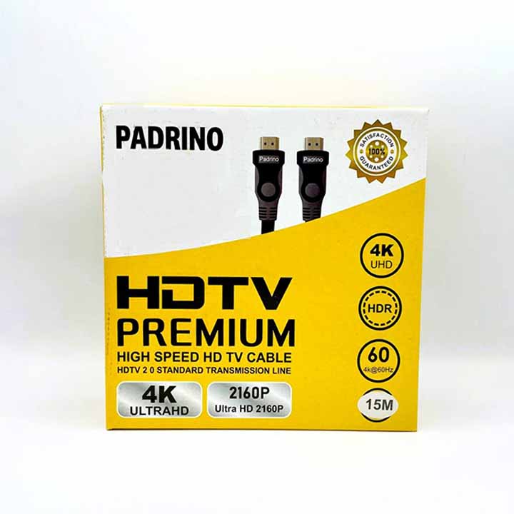 کابل HDMI 4K پادرینو PADRINO طول 15 متر
