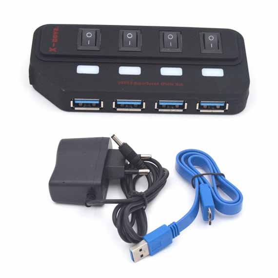 هاب 4 پورت ایکس نووا X-NOVA مدل X810