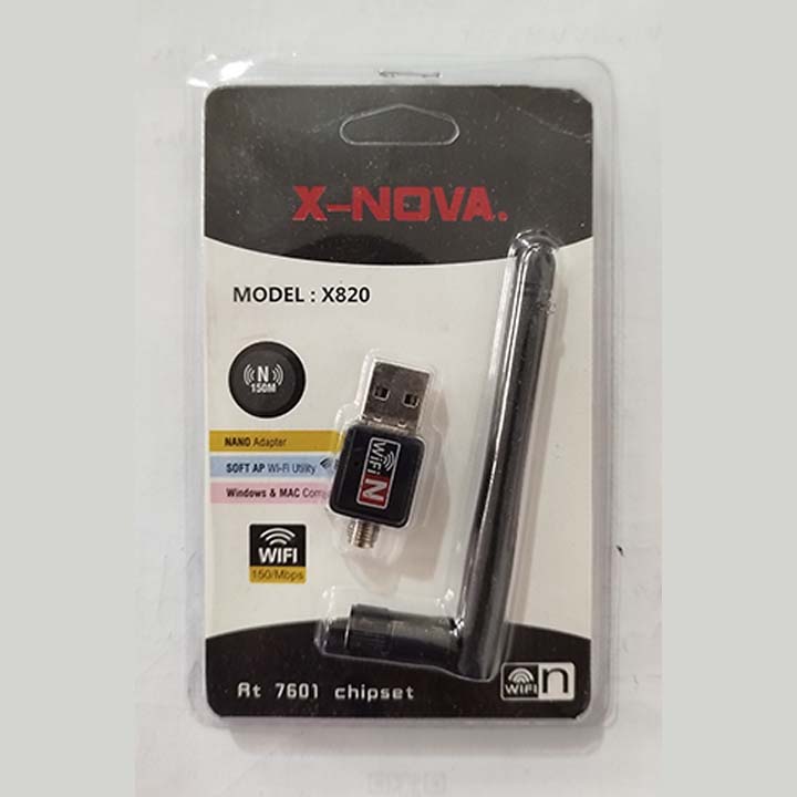 کارت شبکه آنتن دار ایکس نووا X-NOVA مدل X820