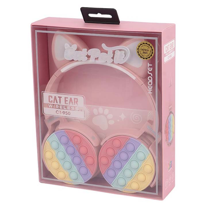 هدفون بلوتوثی رم خور Cat Pot it مدل SY-950