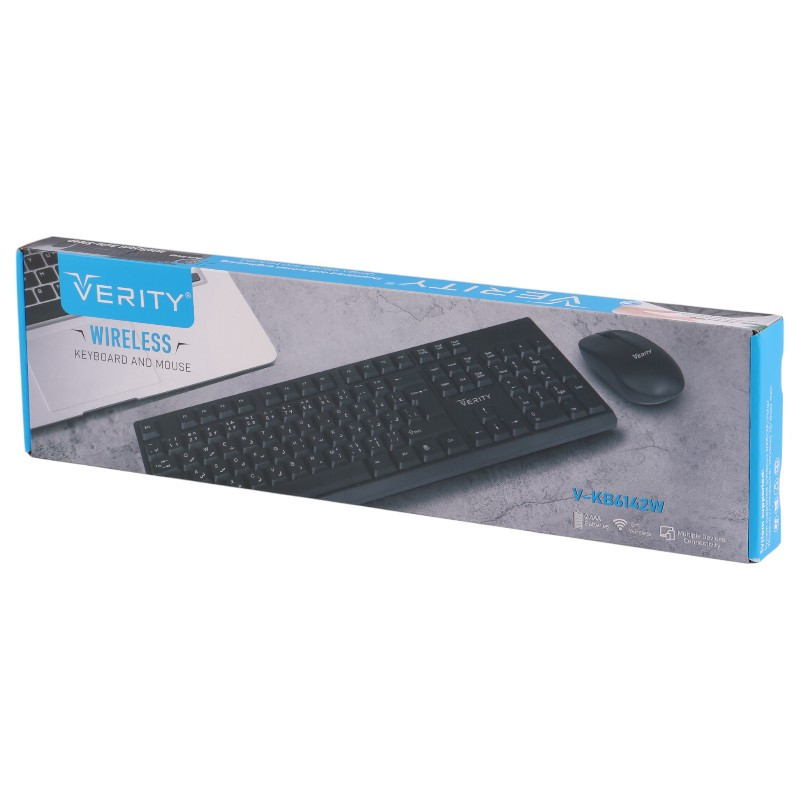 موس و کیبورد بی سیم وریتی VERITY مدل V-KB6142W