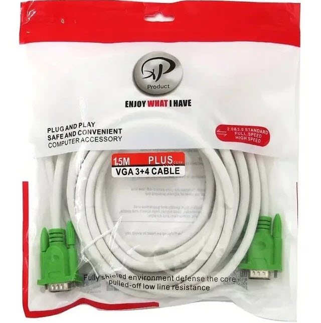 کابل VGA ایکس پی پروداکت مدل XP-1.5M طول ۱.۵ متر