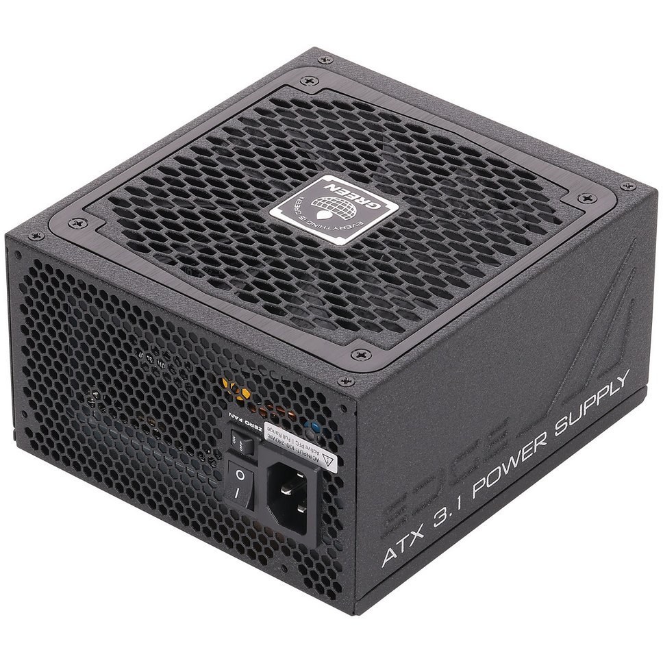 منبع تغذیه کامپیوتر گرین GP1000B-EDGE 80 Plus Platinum توان 1000 وات